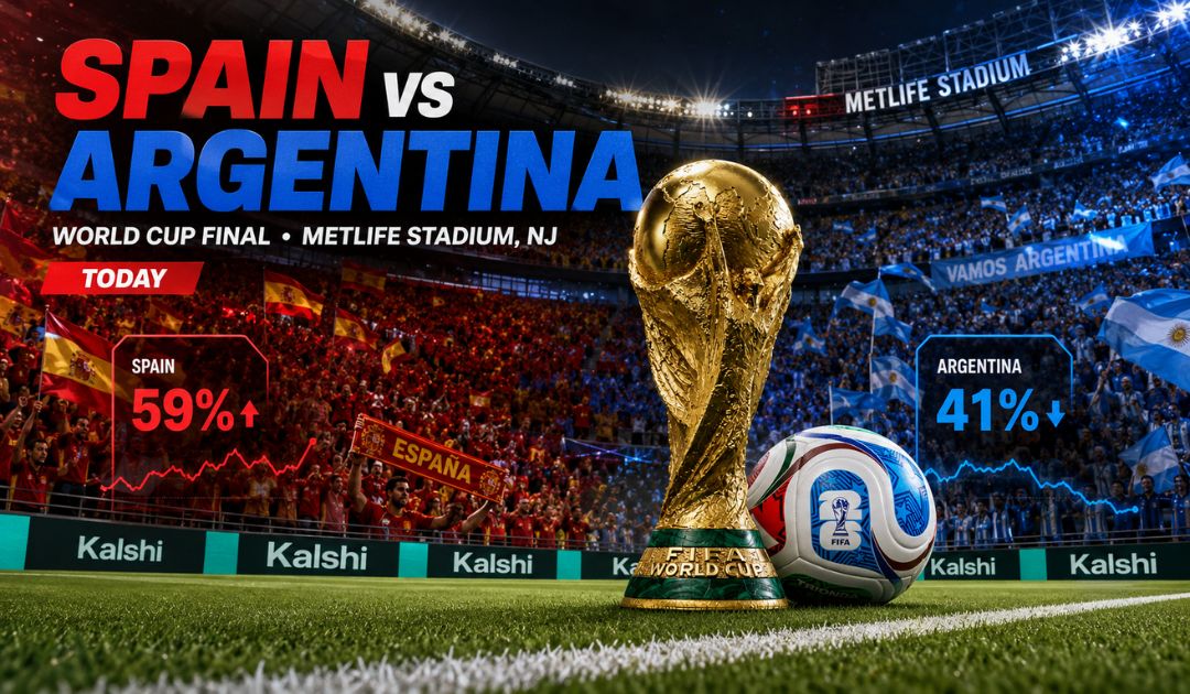 FIFA World Cup Final Match between Spain and Argentina at Met Life Stadium in NJ