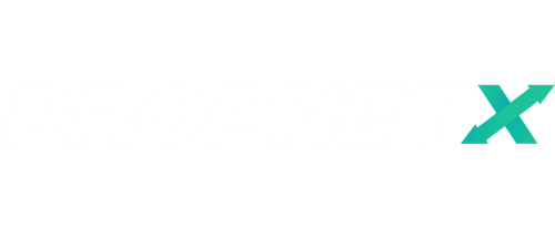 ProphetX white logo