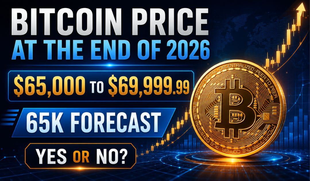 Bitcoin price at the end of 2026 prediction for $65,000 to $69,999.99