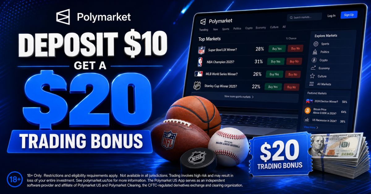 Polymarket US promotional offer